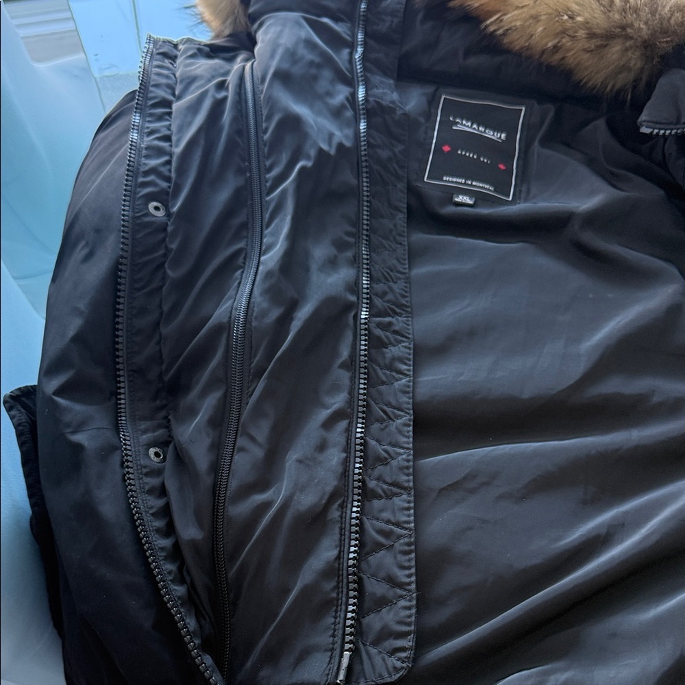 LAMARQUE Après Ski Black Jacket - Picture 5 of 14